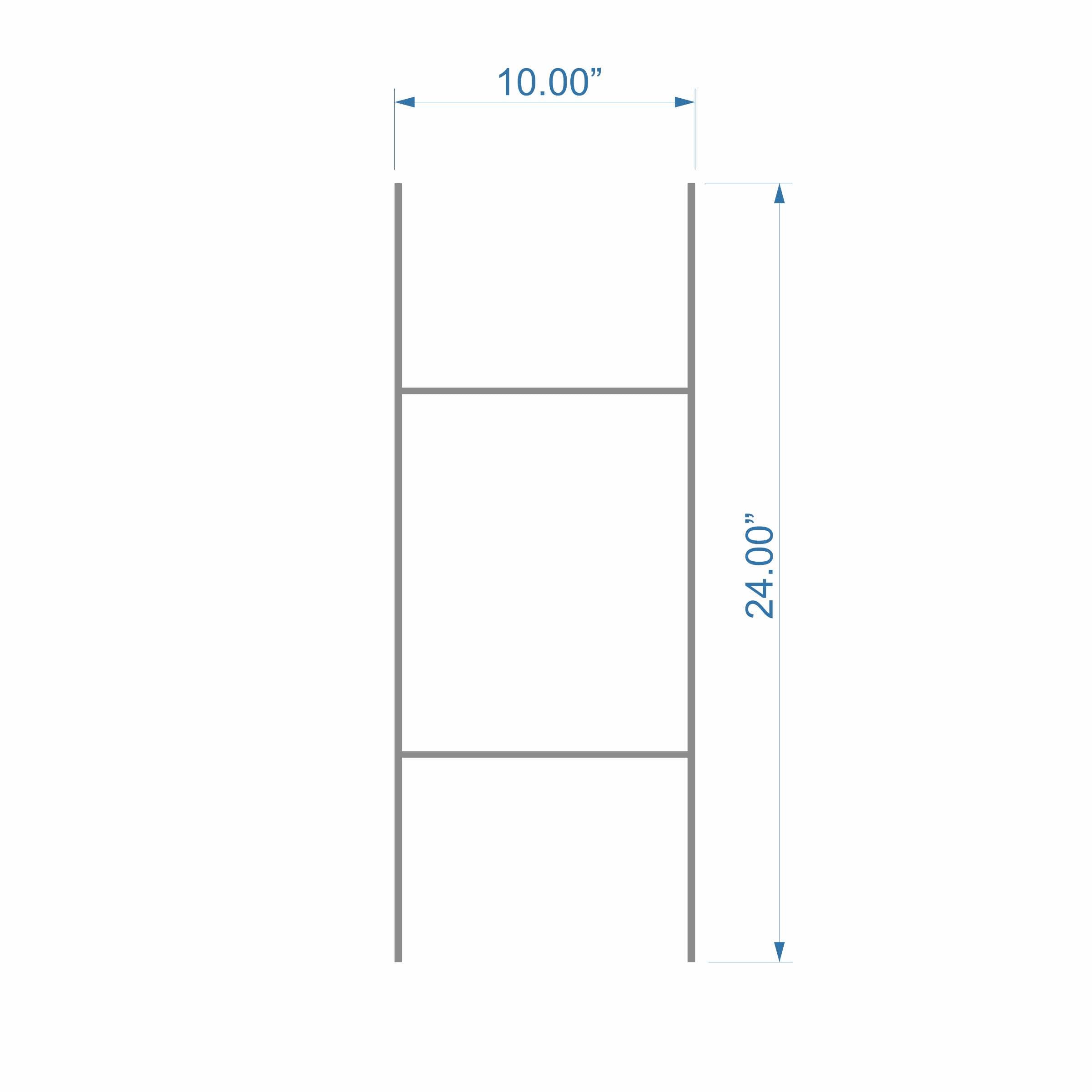 Wire Stakes for Corrugated Panels