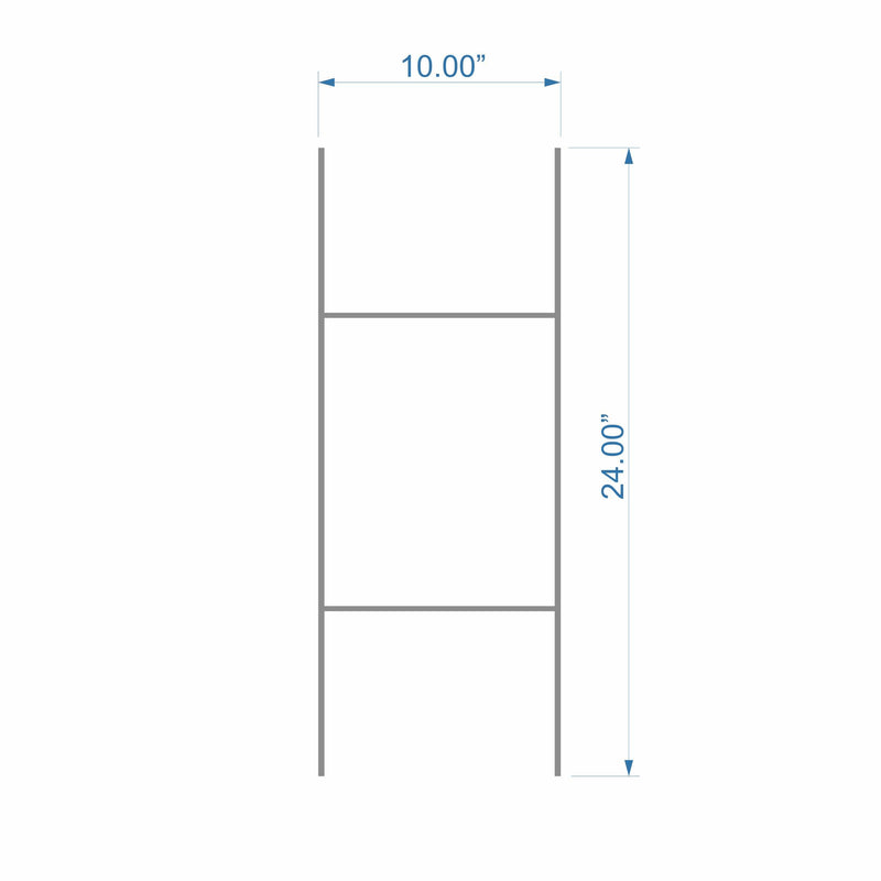 Wire Stakes for Corrugated Panels
