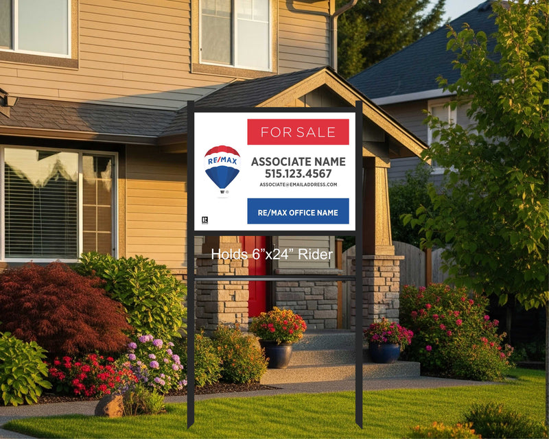 RE/MAX For Sale, 18x24 Corrugated Plastic