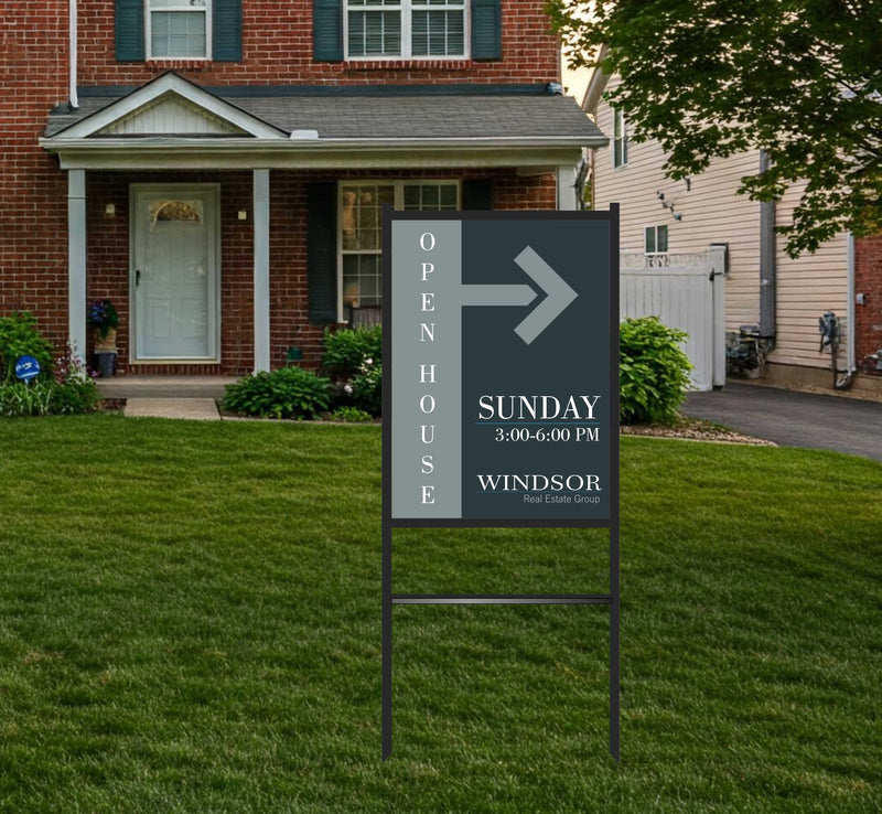 Corrugated 18x24 Yard Sign Panel