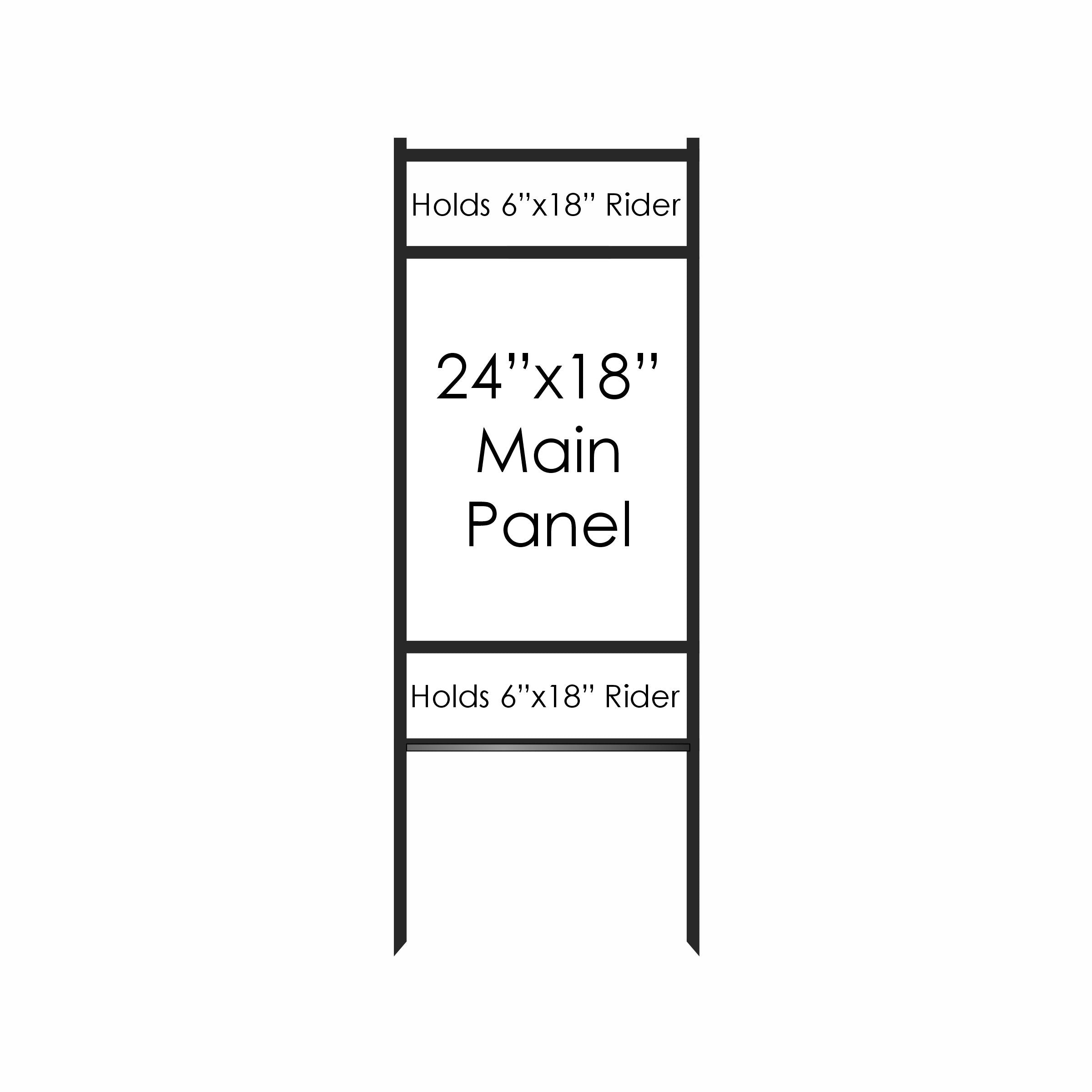 24x18 Corrugated Plastic Yard Sign