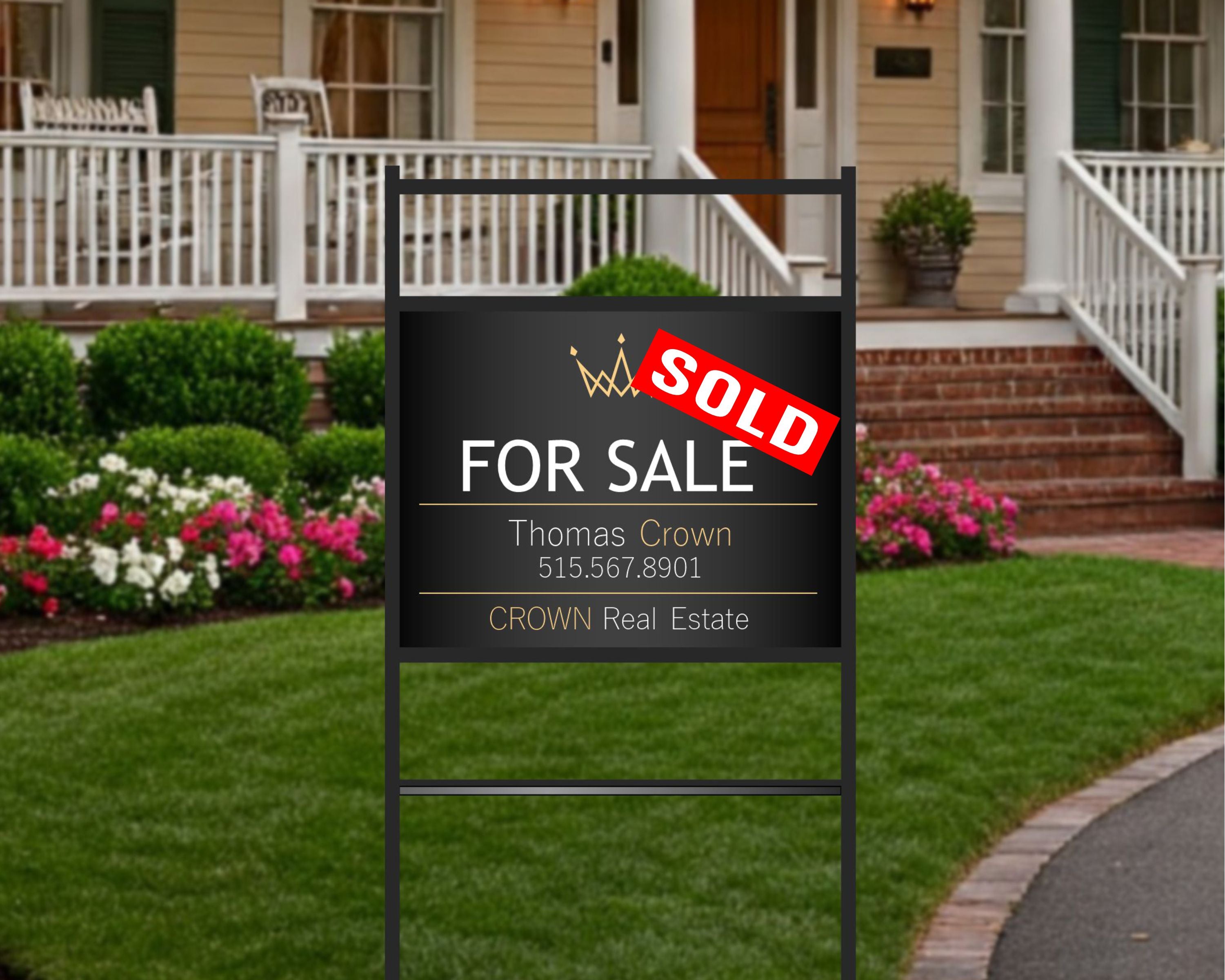 Vinyl Stickers for Yard Signs