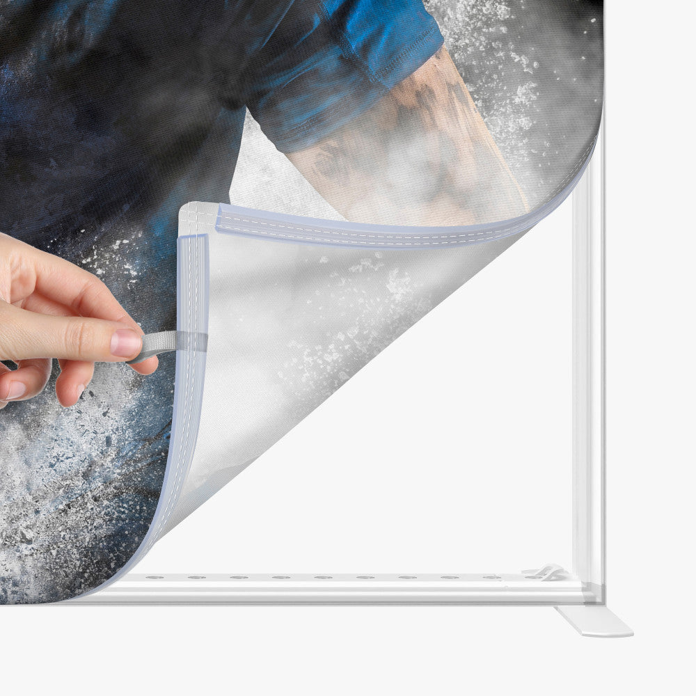 Backlit Fabric Display, 10ft