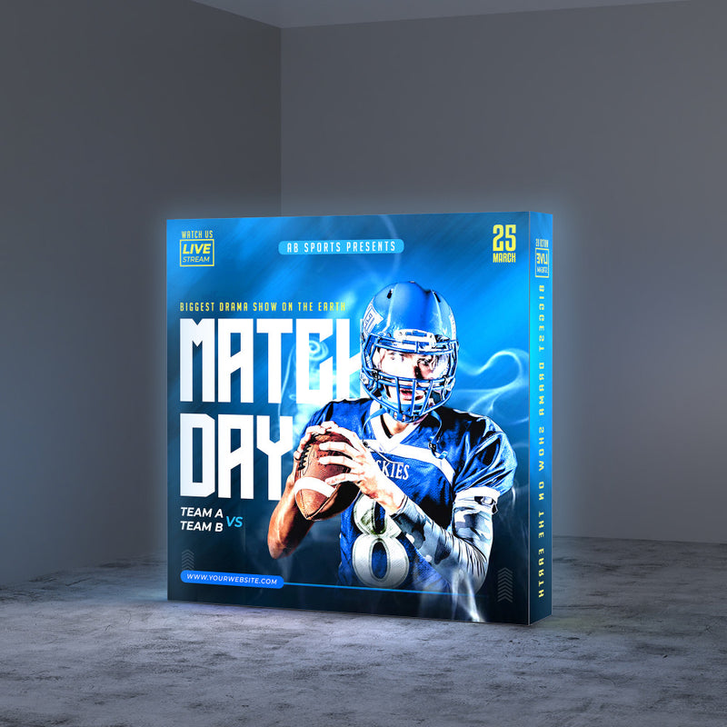 Popup SEG Display, Backlit