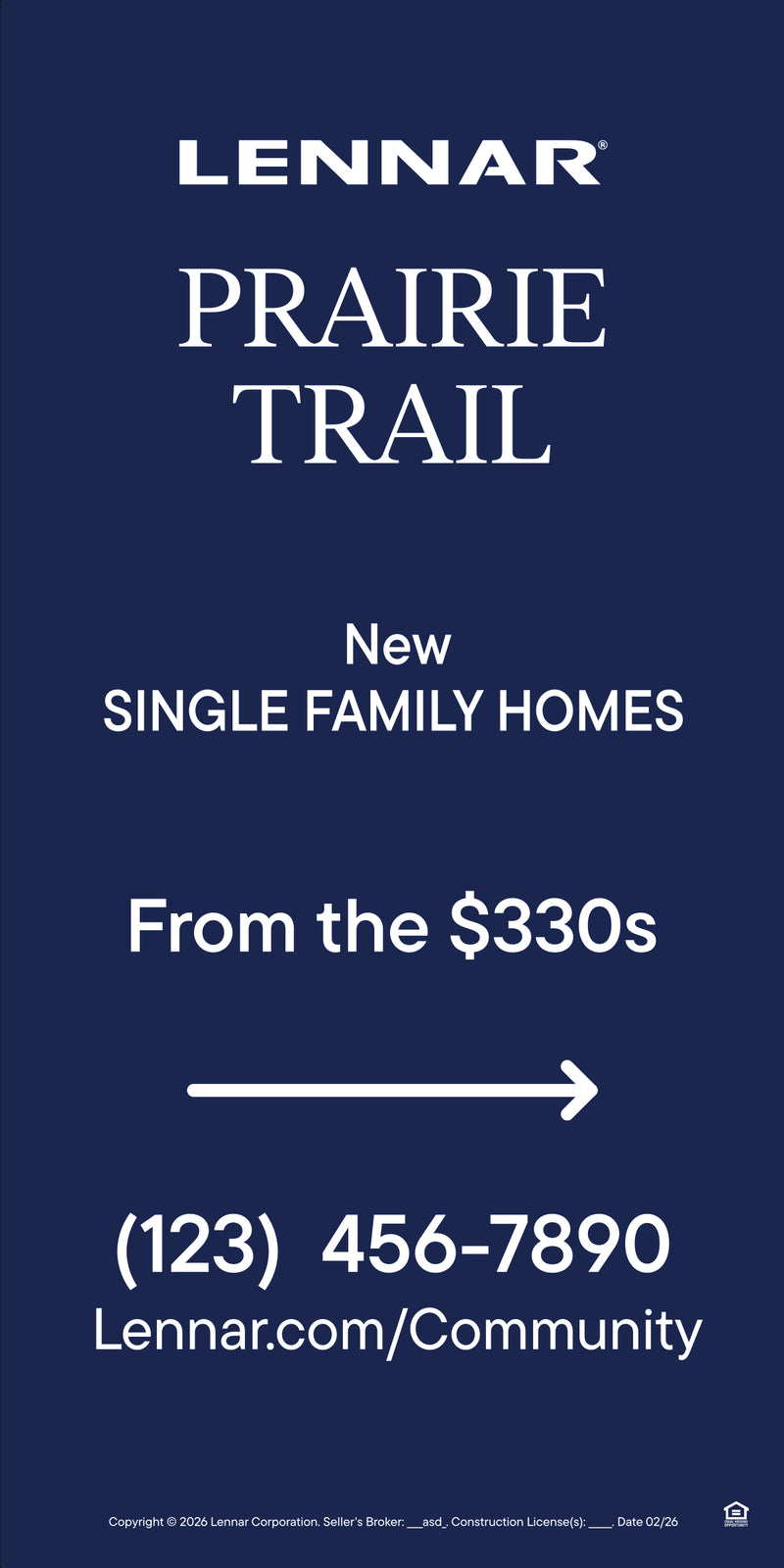 Preview of Custom Lennar 4'x8'