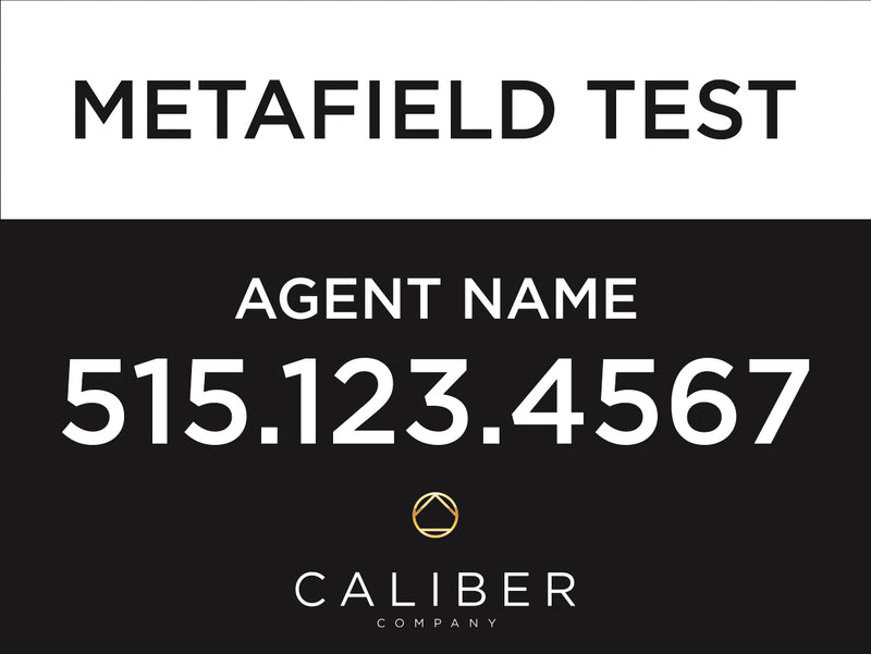 Preview of Custom Caliber Company 18x24 ACM Yard Sign