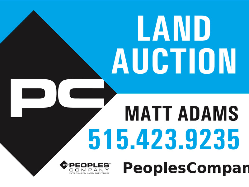 Preview of Custom Peoples Company 18x24 Corrugated Plastic Assembled Yard Signs