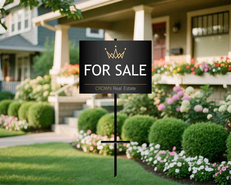 48" Tall T Stake Sign, 18x24