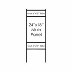 24x18 Corrugated Plastic Yard Sign