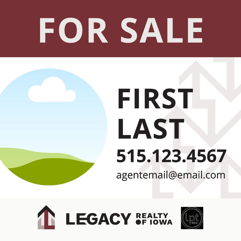 Legacy Homes 32x32 Yard Sign