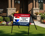 RE/MAX 24x18 Corrugated Plastic Tent Sign