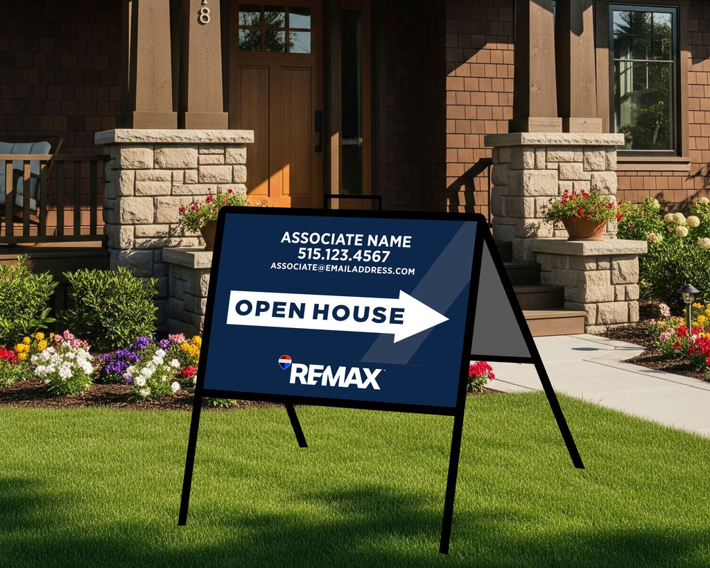RE/MAX 24x18 ACM Tent Sign – Signcraft