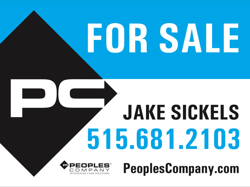 Preview of Custom Peoples Company 18x24 Corrugated Plastic Assembled Yard Signs