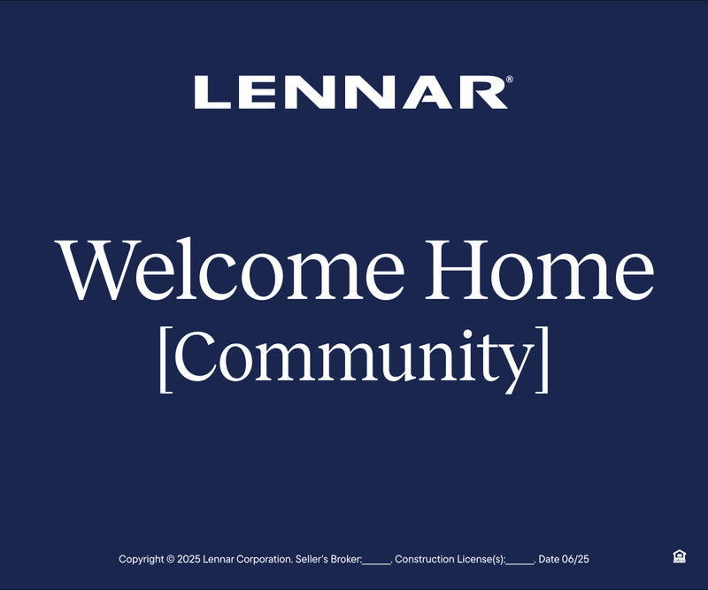 Preview of Custom Lennar 48"x40"